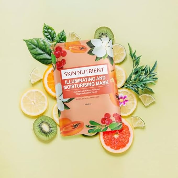 Skin Nutrient ILLUMINATING & MOISTURISING FACE MASK - Image 4